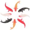 UPKOCH 10pezzi Miniature Fish Figurines Per Bambole Pesci Realistici Per Decorare Case Delle Bambole e Scala