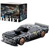 Meiurlex Mini RC Drift Car Model in scala 1/43 - 2.4G Full Proporzionale RC Electric Mini Racing Drift Car, 15 km/h ad alta velocità simulare luci LED (versione giroscopio)
