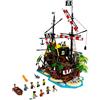 Lego Ideas Pirati di Barracuda bay 21322, Nero