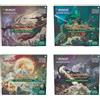 Magic: The Gathering Il Signore degli Anelli: Scatole con Scene dei Racconti della Terra di Mezzo: - Tutti e 4 per Magic: Il raduno