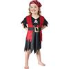Rubie's Bristol Novelty CC010 Costume da pirata per bambina, nero, XS, età 2-3 anni Halloween