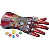 MARVEL THE AVENGERS Avengers Marvel Legends Series Iron Man Nano Gauntlet Articolato Pugno Elettronico con luci, Autentico suono del film e Pietre dell'Infinito Rimovibili