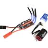 Integy Modello RC di precisione 2S Brushless 15A ESC + Leopard 1625 motore 9000kV R/C Modello