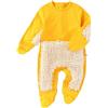 Generisch Baby Body Mop Costume per gattonare per la pulizia del pavimento (giallo, 6-12 mesi)