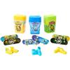 Hot Wheels Skateboard Skate con 2 skateboard e un paio di pantofole. - Modelli assortiti