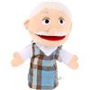 Generico Burattini A Mano Per Bambini Marionette In Peluche Marionette A Mano Per La Famiglia Marionetta Di Peluche Del Nonno Marionette Giocattolo Per Giochi Di Ruolo Marionette Per Mamma E Papà Marionette Pe