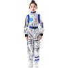 Generisch Costume di carnevale da astronauta, per bambini, avventura nello spazio (blu, 7-9 anni)