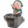Luwecf Giocattolo DJ Pig Che Ballano con Luce Colorata per Bambini, Funzionamento a Batteria