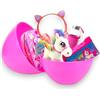 KORAT - Uovo Sorpresa Unicorno per Bambina Kit Scuola, Bellezza, Make Up, Disegno o Music Grande Uovo Rosa con Zaino e Accessori Unicorni Pasqualone Idea Regalo Compleanno Pasqua (Unicorno Music)