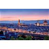 Generic Puzzle 1000 Pezzi Arte Italia Firenze Santa Maria Palace Panorama Al Tramonto 75 * 50Cm
