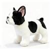 PuffPurrs Bulldog Francese Peluche Realistica, Peluche Realistica Bianco e Nero Frenchie, Dolce Compagno Fedelissimo Regalo, 26 CM/10 Pollici