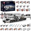 Mould King 17007 Tecnologia gru mattoni per APP RC Liebherr LTM 11200 gru cingolata MOC gru camion tecnologia gru morsettiera blocchi di costruzione (8506 pezzi) regalo di Natale