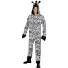 Funidelia | Costume di Zebra per uomo Animali - Costume per Adulto e accessori per Feste, Carnevale e Halloween - Taglia XL - Bianco