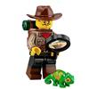 LEGO Minifigures Series 19 Jungle Explorer Minifigure with Chameleon 71025