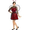 Funidelia | Costume da Coccinella da per Donna Taglia S Animali, Insetti, Ladybug - Multicolore
