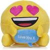 Posh Paws Peluche Smiley Face Giallo Love You 18 cm
