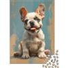 GAOYUCHUN Bulldog 1000 Pezzi Puzzle Decorazione Per La Casa Puzzle Impossibile Puzzle Colorato Puzzle Adulti Bambini 1000pcs (75x50cm)