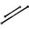 GPM Axial 1/18 UTB18 Capra 4WD Unlimited Trail Buggy AXI01002 Aggiornamento Parti Aluminium 7075-T6 Front Steering Link Rods - Black