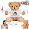 MeterBear Orso di Peluche Personalizzato con Registratore Vocale Personalizzato, Orsacchiotto Peluche Teddy Bear come Regalo Personalizzati per Donne Uomini a San Valentino, Regali di Natale (30cm)