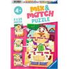 Ravensburger Puzzle, Gli Amici della Fattoria, Linea Mix & Match, Puzzle per Bambini, Età Raccomandata 4+, Stampa di Qualità, 05198 4