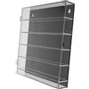 JOINPAYA Organizer Scatola Trasparente Multi-Strato Resistente e Non Deformabile in Acrilico Nero per Macchinine Giocattolo per Esposizione da Tavolo