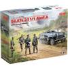 ICM 35103 Sd.Kfz.251/1 Ausf.A with German Infantry - Kit per modellismo, colore: Grigio