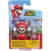 Nintendo - Super Mario Bros - Statuetta articolata 6,3 cm - Figure Mario Scoiattolo Volante