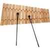 Garneck Xilofono in Legno 15 Note con Bacchette, Strumento Orff Educativo | Set per Attività Montessori a Casa, Adatto a Maestri e Ragazzo Ragazza Piccoli, Sviluppo Motorio e Udito