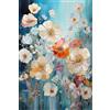 FiXizy Bellissimi fiori - Puzzle in legno da 3000 pezzi - Regalo creativo per adolescenti e adulti