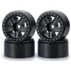 KINGCOO 4 cerchi da 1 pollice in plastica RC a 5 raggi Beadlock cerchioni esagonali da 7 mm per 1/18 TRX4M UTB18 Axial SCX24 Deadbolt tutti in scala 1/24 RC MINI Crawler accessori di aggiornamento