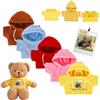 DRAJOIN Vestiti Personalizzati per Orsacchiotti con Foto del Nome, Vestiti Animali di Peluche Adatti a 20-40 cm Abbigliamento Orsi di Peluche, Vestiti per Bambole Personalizzati Creare la tua Camicia