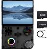 HANHIBR RG40XXV - Console portatile per videogiochi rétro, sistema operativo Linux integrato, scheda TF da 64G+128G, console per videogiochi rétro con schermo IPS da 4,0 pollici, lettore video