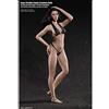 Leying Bambola Modello Corpo Femminile Senza Cuciture Mobile in Scala 1/6 con Piedi Rimovibili con Biancheria Intima Nera (S17B)