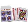 ZQION Enjoyer Spiegazione della parata delle Carte spiegate Trucchi magici 4Q Schede di previsione Trucchi magici Principiante Mago Accessori Giocattoli per Bambini