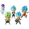 BANDAI 12 Chibi Masters 8 cm Dragonball Figures - Stand and Base Included, Modelli assortiti, 1 pezzo