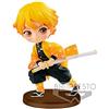 Banpresto Kimetsu No Yaiba Q Posket Petit Vol.1 (C: Zenitsu Agatsuma), colori multipli