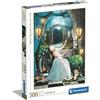 Clementoni - 35128 Collection - Coppelia - 500 pezzi - Made in Italy, puzzle adulti 500 pezzi, illustrazione d'autore, divertimento per adulti