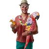 FIESTAS GUIRCA | Pappagallo Gonfiabile (105 cm) - Accessorio di Decorazione per Feste Estive e di Laurea - Ideale per Tematiche Hawaiane e Animali - Perfetto per Tutti gli Utenti - Multicolore