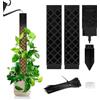 LangRay Bastone di muschio per piante rampicanti Monstera, 2 x 25 cm, autoirriganti, in plastica, supporto per piante rampicanti