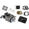 perfektGarten Carburatore per decespugliatore per 43, 45, 50, 52, 58 CCM Einhell Fuxtec Greencut GT Garden Heliotrade KraftMuller Outifrance ACING