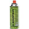 GIARDINI DEL RE CARTUCCE di Ricambio Ricarica Gas BUTANO 230GR 4PZ. per FORNELLO Bistro' Campeggio