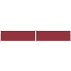 vidaXL Tenda Laterale Retrattile Rossa 160x1000 cm