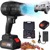 NNBWLMAEE Storm Industries - Soffiatore a getto d'aria senza fili, senza fili, per la pulizia della polvere, la rimozione della neve, barbecue (nero)