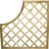 Papillon PANNELLO GRIGLIATO SAGOMATO PICCOLO IN LEGNO IMPREGNATO 90x90H cm