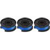 Daaxing Bobina di ricambio per decespugliatore, per bobine Ryobi RAC125, accessori per tagliaerba RLT1830H13, 3 x 1,6 mm (3 pezzi)