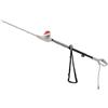 IKRA Taglia siepe telescopico cablato 600 W - Lama di taglio 59 cm Taglio 51 cm Taglia siepe su asta regolabile 1,95-2,40 m IKRA