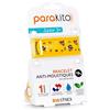 BIOSYNEX - Parakito - Braccialetto anti-zanzare ricaricabile - 2 ricariche incluse - 1 mese di utilizzo - Senza DEET - Junior 3+ (Pirates)