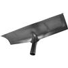 AKOOSY Pala per Letame in Acciaio al Manganese 50 Cm, Raschietto Piatto per Pulizia Pollai e Stalle, Utensile Manuale Resistente per Uso Agricolo e Giardinaggio