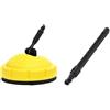 GOBIWM Idropulitrice Pulitore di superficie per Karcher K2 -K7 Patio Cleaner allegato rotante superficie piana Cleaner idropulitrice spazzola elettrica lavaggio auto per la casa