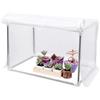 Generic Mini serra - Tenda trasparente per piante, 60 x 30 x 30 cm, serra portatile per coltivare interni, tavolo, balcone, giardino, terrazza, patio, fiori invernali, portico, piante da finestra